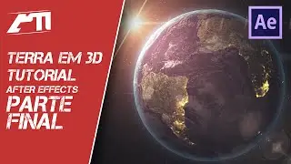 TERRA 3D SEM PLUGINS - Tutorial After Effects Parte Final