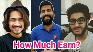 How Much Earn Bb Ki Vines,Carry Minati ,Technical Guru Ji.HOW much they earn from youtube.