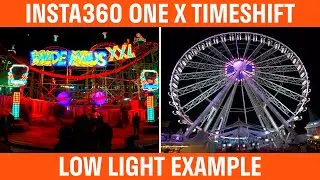 Insta360 ONE X Low Light Timeshift Sample Footage