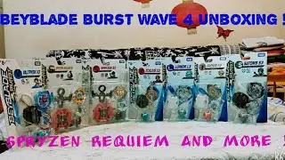 Beyblade Burst India | Wave 4 Unboxing | God Valkyrie, Spryzen Requiem and More!