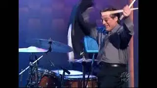 Death From Above 1979 & Max Weinberg - Romantic Rights (live on Conan 2005)