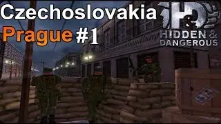 Hidden and Dangerous Deluxe walkthrough Czechoslovakia Mission 1 kings road PC 60fps (No Commentary)