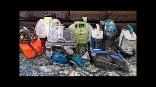 Bissell Proheat 2x revolution Pet Carpet cleaner at Garage room Testing