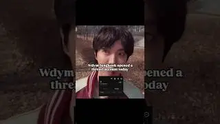 why Jung kook open thread account #bts #jungkook #jk #jeonjungkook #threads