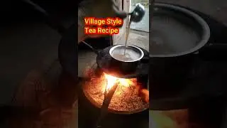 village style tea recipe | breakfast recipe | tea recipe | #shortsvideo | cooking with saadia