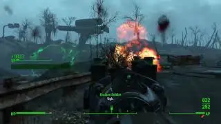 Three different factions trying to fight me in fallout 4