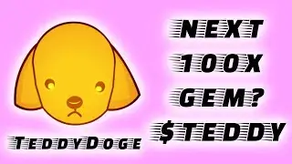 Teddy Dog moeda com potencial 50X - 100X proxima SHIBA?