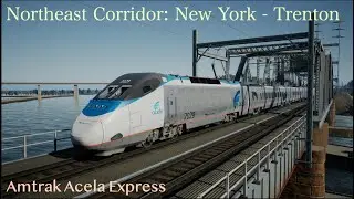 Amtrak Acela Express |  Northeast Corridor: New York - Trenton | TSW6 | Xbox Series X