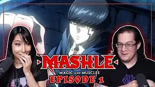 PURE BRUTE STRENGTH | MASHLE Episode 1 Reaction & OPENING REACTION