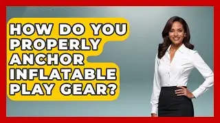 How Do You Properly Anchor Inflatable Play Gear? | Outdoor Play Pros