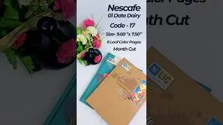 LIC Nescafe 1 Date 2026 Diary | Code- 17