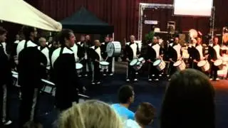 slagwerk van Advendo Sneek tijdens Taptoe Leeuwarden 2013