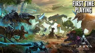 🔴LIVE - ARK EXTINCTION - ARGY SWARM TITAN FIGHTS! - FIRST TIME PLAYING - Part 20