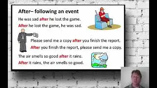 Subordinating Conjunctions - Time