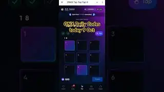 ONUS Daily Codes Today 9 Oct 2024 | ONUS Tap Tap Tap! #onus