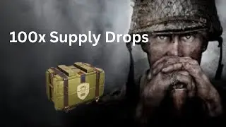 100 Supply Drop Opening COD WW2