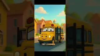 Колеса на автобусе 🚌🎶 | Веселая 3D детская песенка | Обучающие песни