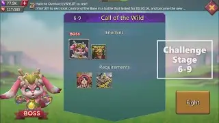 Lords Mobile F2P Challenge Stage 6-9