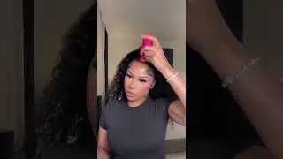 ✨AliGrace Curly wig install✨✨#aligracehair #hairstyle #curlyhair #wiginstall #aligrace #shorts #fyp