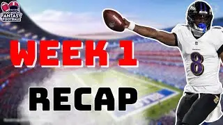 Week 1 Reactions | Fantasy Winners, Busts & Overreactions
