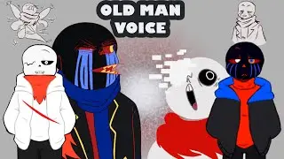 Old Man Voice pt.2 + Ink is COMING HERE, he stole your pen | Geno Error Sans