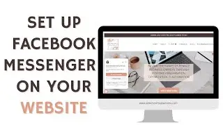 Small Business Solutions:  Set up Facebook Messenger on your WEBSITE!