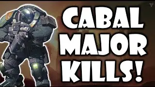 Destiny - Easy Way To Kill Cabal Majors and Ultras