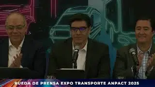 Conferencia de Prensa Lanzamiento de Expo Transporte ANPACT 2025
