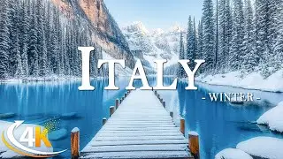 Italy Winter 4K &ndash; Enchanting Winter Wonderland, Peaceful Relaxing Music, Stunning Footage - 4K Video
