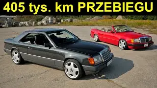 Tak wygląda Mercedes W124 z przebiegiem 405 tys. km
