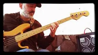 Pride and joy (bass Line cover - intro/verse/chorus The basics of the song) - Stevie Ray Vaughan