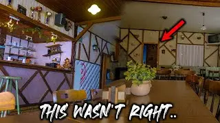 Something Happened At This Abandoned Untouched Cafe - This was CRAZY!!