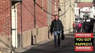 Randy Bauer arrives to Jimmy Kimmel Live in Hollywood
