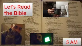 Read the Bible with me at 5am!!