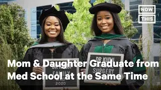 Mother and Daughter Graduate Medical School at the Same Time | NowThis