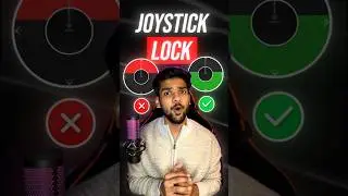 Joystick Lock Problem In BGMI | Perfect BGMI Settings Guide | BGMI / Pubg Mobile