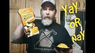 Making and tasting Cheetos Mac' N Cheese