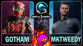 MK1 Gotham (SEKTOR) VS MKTweedy (T-1000)🥊Mortal Kombat 1🥊4K 60ᶠᵖˢ