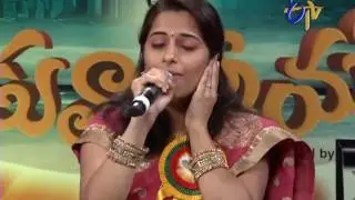 Chandamama Nee Eduta Nenu Song - Vamsi Priya Performance in ETV Padutha Theeyaga - USA -ETV Telugu
