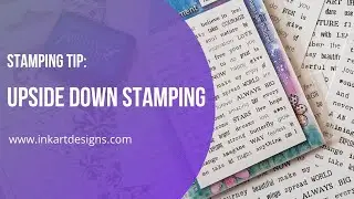 Stamping Tip: Upside Down Stamping