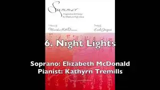 Night Lights by Martha Hill Duncan/Poetry: Linda Jacques