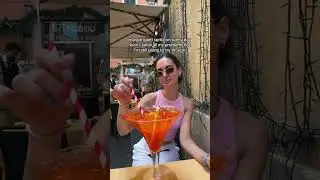 Rome in summer and tons of refreshing Aperol on summer day #rome #traveltoitaly #aperetivo