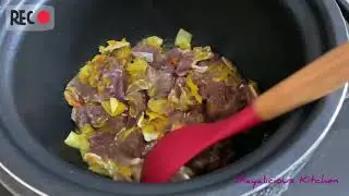 Mayalicious Kitchen: Black Pepper Beef - Tefal Home Chef Smart Pro IH Induction Multicooker (CY638D)