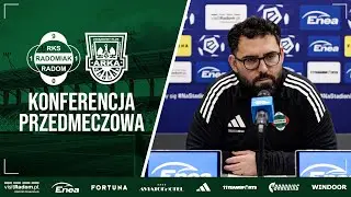 Konferencja prasowa przed meczem z Arką Gdynia
