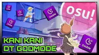 osu! Live Stream Highlight - Kani Kani DT GODMODE
