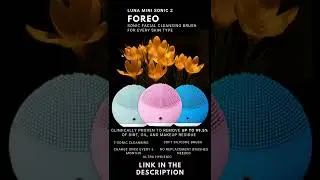 FOREO LUNA Mini 2 | Sonic Facial Cleansing Brush for Every Skin Type