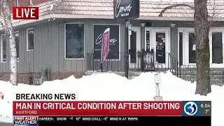 Man in critical condition after overnight shooting in Hartford