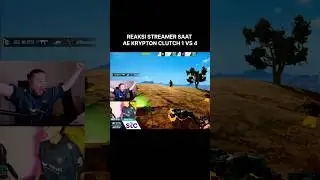 Reaksi Streamer CEO AE Saat AE KRYPTON CLUTCH 1 VS 4 REG #pubgmobile #pubgm #gaming #proplayer