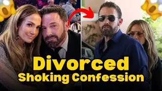 🔥 Ben Affleck BREAKS SILENCE on Jennifer Lopez Divorce  #benaffleck #jenniferlopez #divorce #news