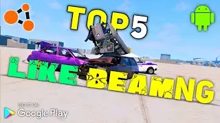 Top 5 BeamNG Drive like Games for Android | Car Crash Games [Offline]